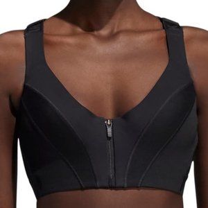 Ivy Park Drip II Black Zip Front Bra (S)